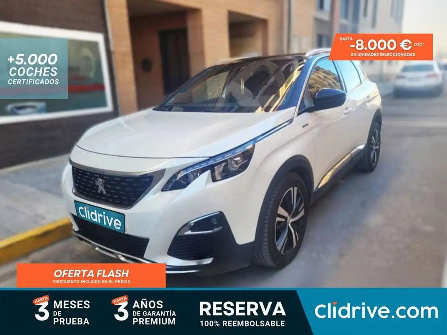 Peugeot 3008 1.2 PURETECH 96KW (130CV) GT LINE S&S Blanco - 1