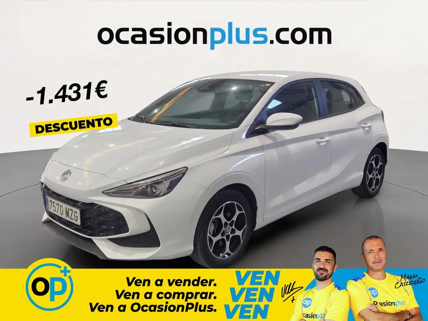 MG MG3 3 1.5 Hybrid+ Comfort 143kW Blanco - 1