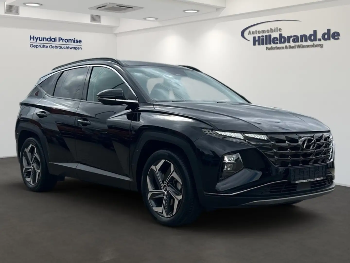 Hyundai TUCSON Prime Plug-In Hybrid 4WD 1.6 T-GDI -EU6d El. Panod Schwarz - 2