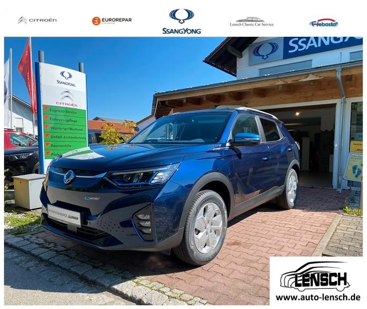 SsangYong Korando e-Motion Titanium *AKTION* Blau - 1