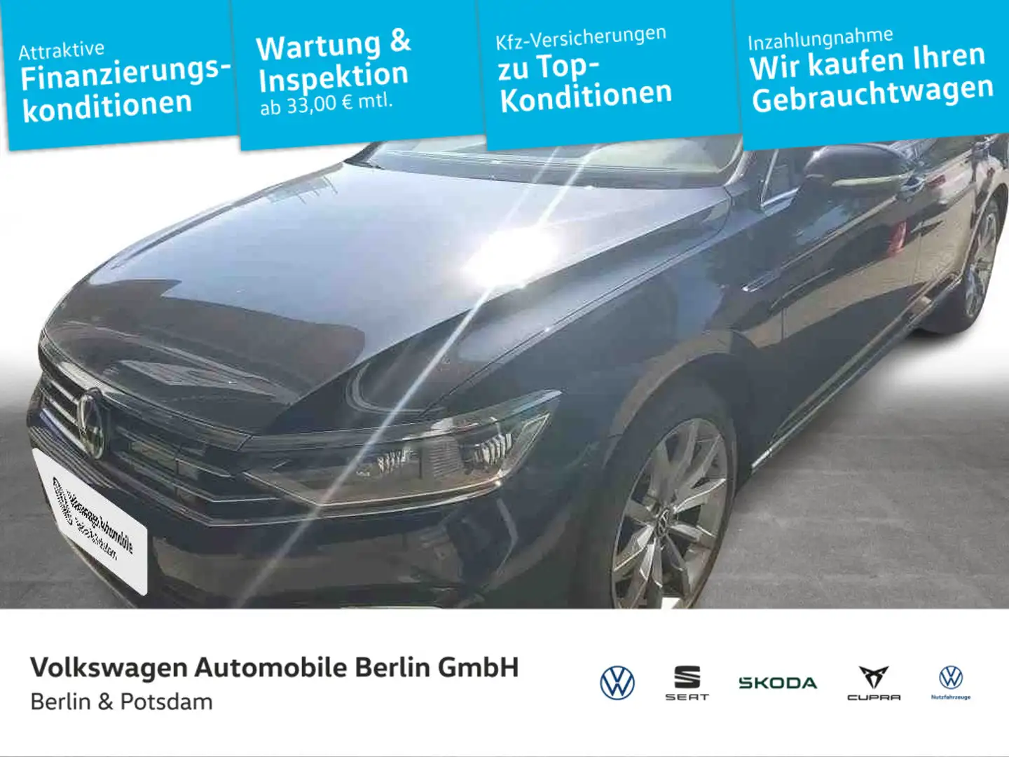 Volkswagen Passat Variant 1.4 TSI Hybrid GTE Leder DCC IQ-L Schwarz - 1