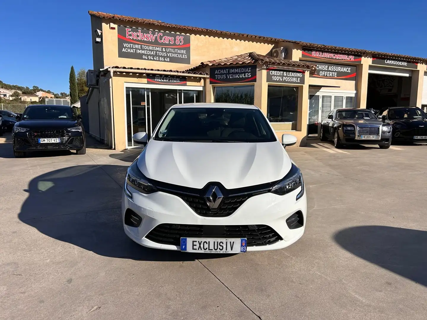 Renault Clio 1.0 TCE 90CH BUSINESS -21 TVA RÉCUPÉRABLE Bianco - 2