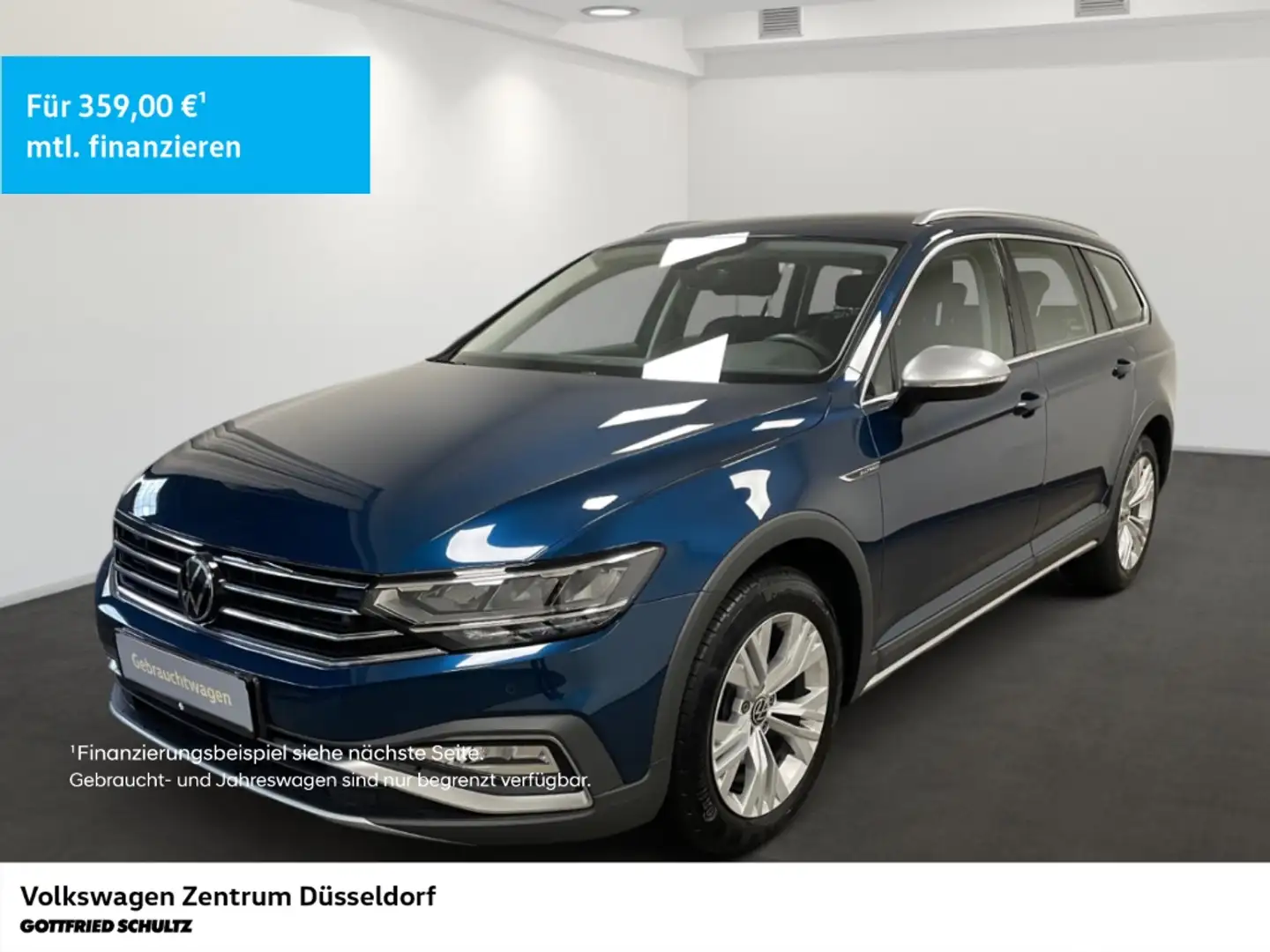 Volkswagen Passat Alltrack 2.0 TDI DSG 4Motion Navigation Blau - 1