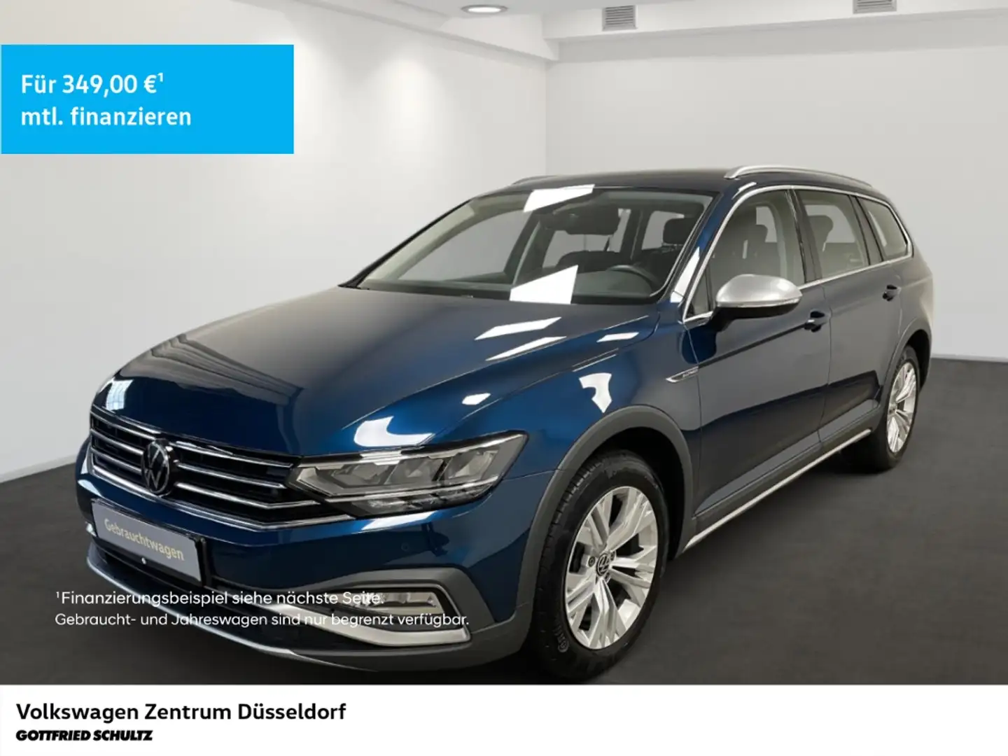 Volkswagen Passat Alltrack 2.0 TDI DSG 4Motion Navigation Blau - 1