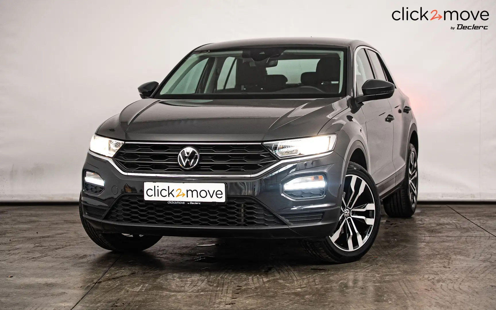 Volkswagen T-Roc 1.0 TSI OPF Zwart - 1