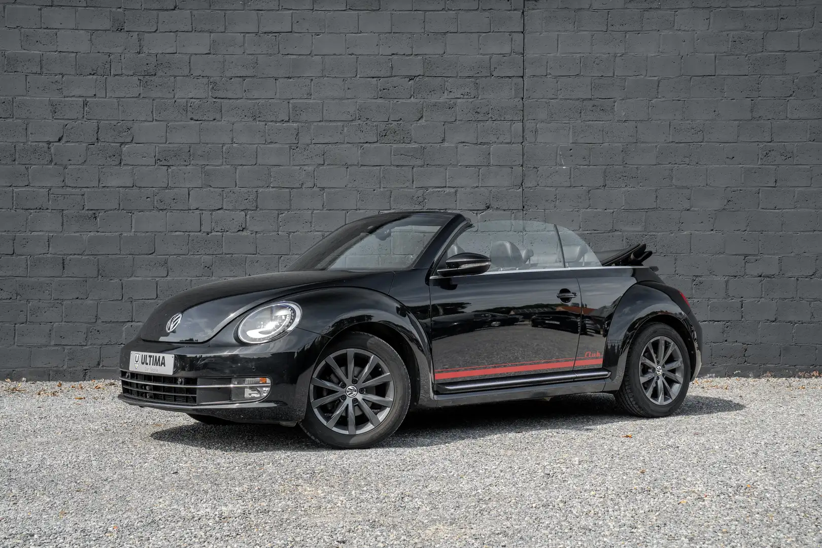 Volkswagen Beetle Cabriolet 1.2 TSI NAVI/LEDER/17"/XENON Zwart - 1