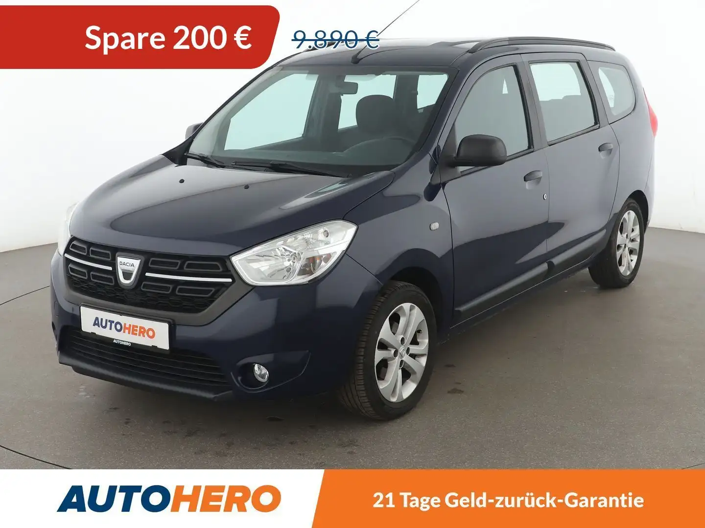 Dacia Lodgy 1.6 SCe Ambiance*PDC*ALU*KLIMA*BLUETOOTH* Blau - 1