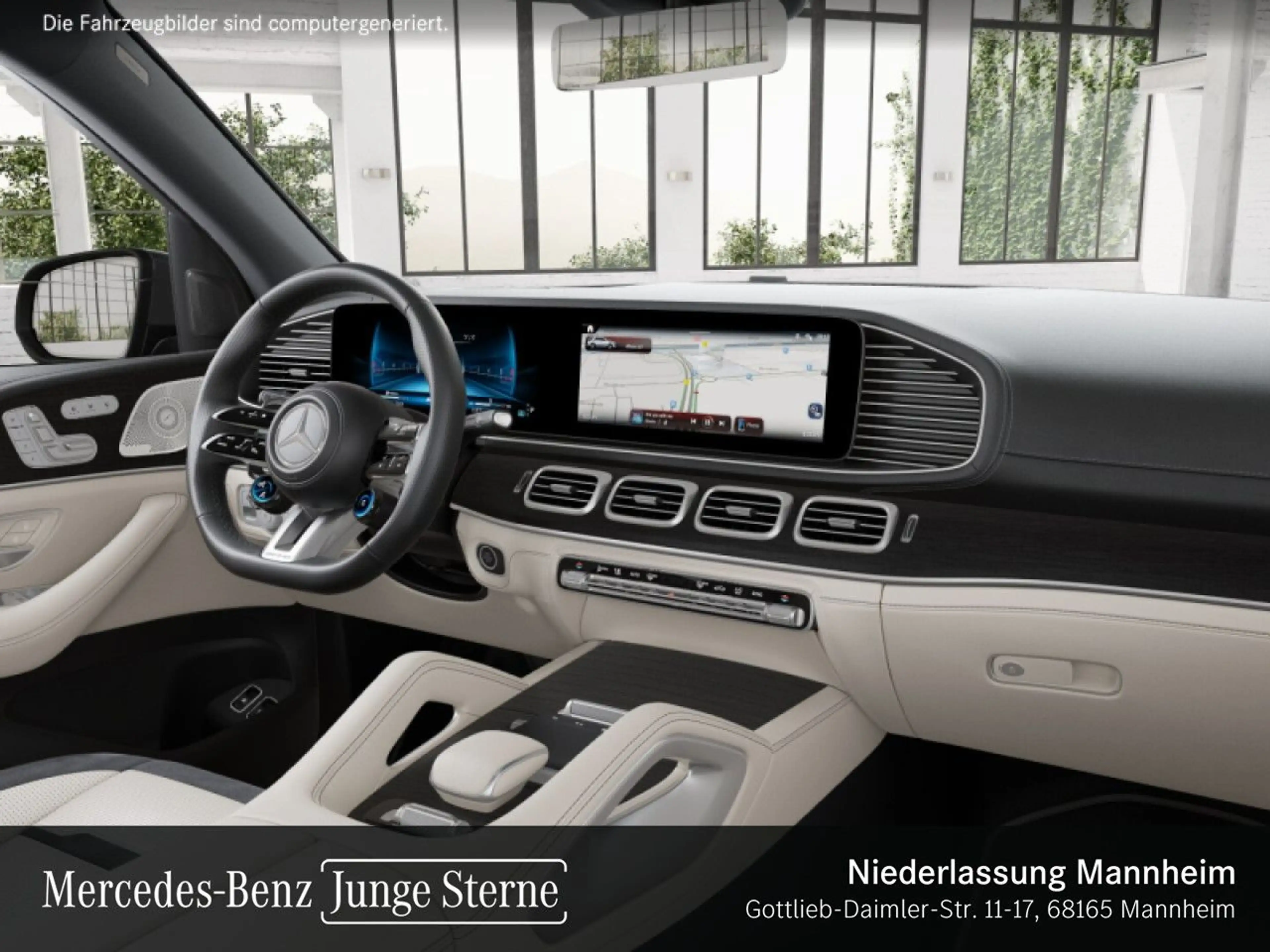 Mercedes-Benz GLE 53 AMG GLE 53 HYBRID 4M NIGHT+PANO+360+AHK+MULTIBEAM+21" — photo 11