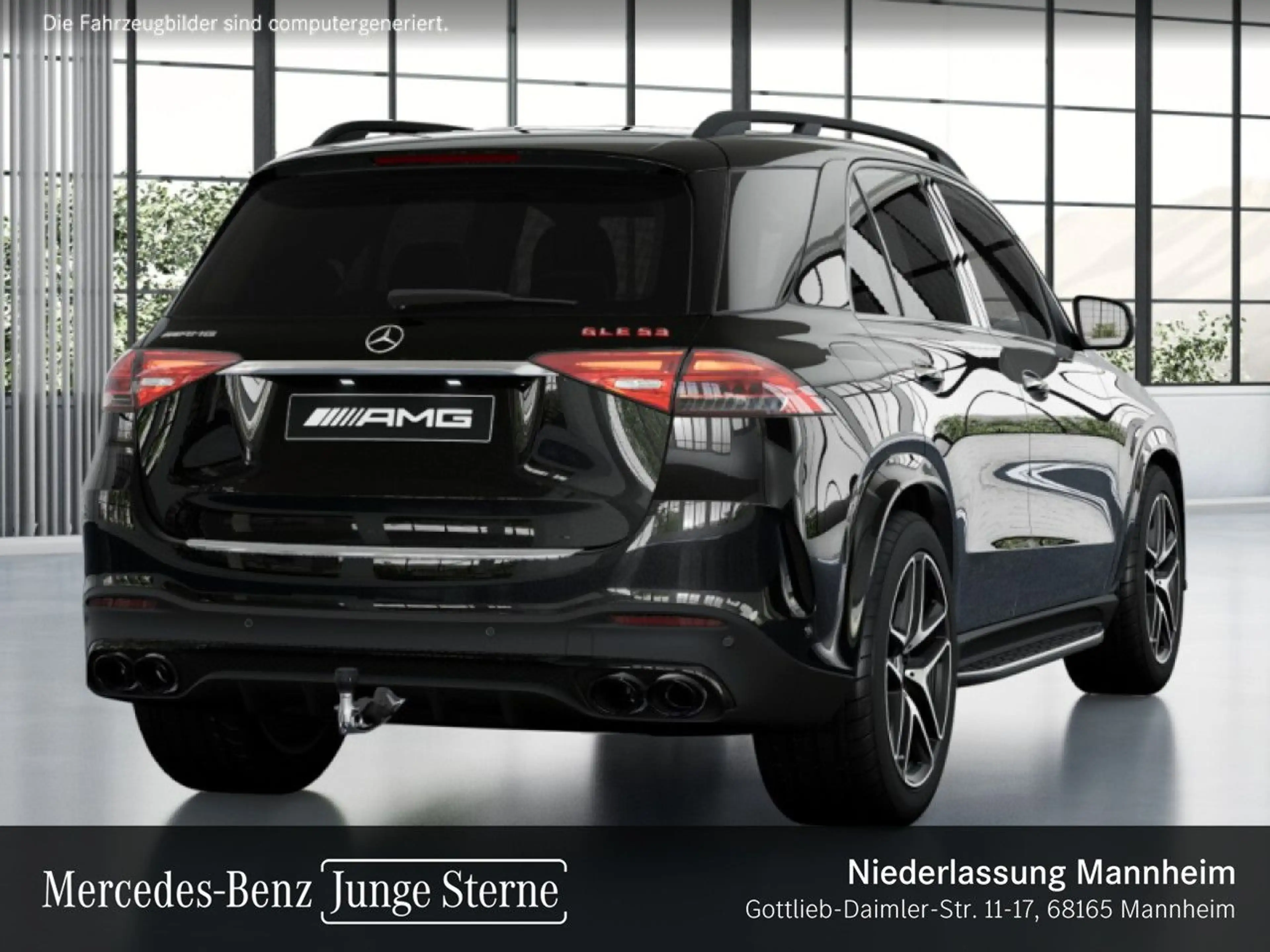 Mercedes-Benz GLE 53 AMG GLE 53 HYBRID 4M NIGHT+PANO+360+AHK+MULTIBEAM+21" — photo 5