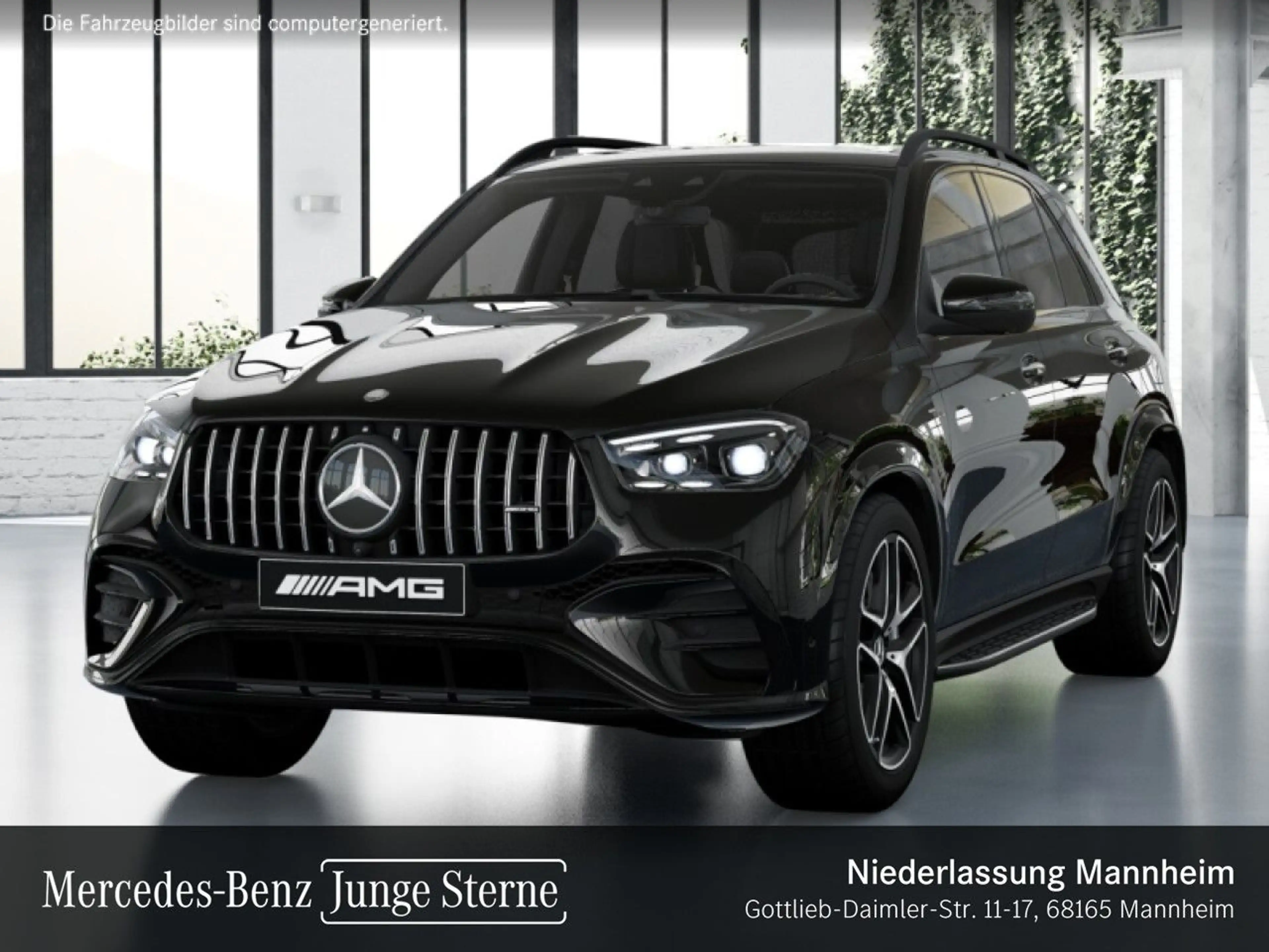 Mercedes-Benz GLE 53 AMG GLE 53 HYBRID 4M NIGHT+PANO+360+AHK+MULTIBEAM+21" — photo 2