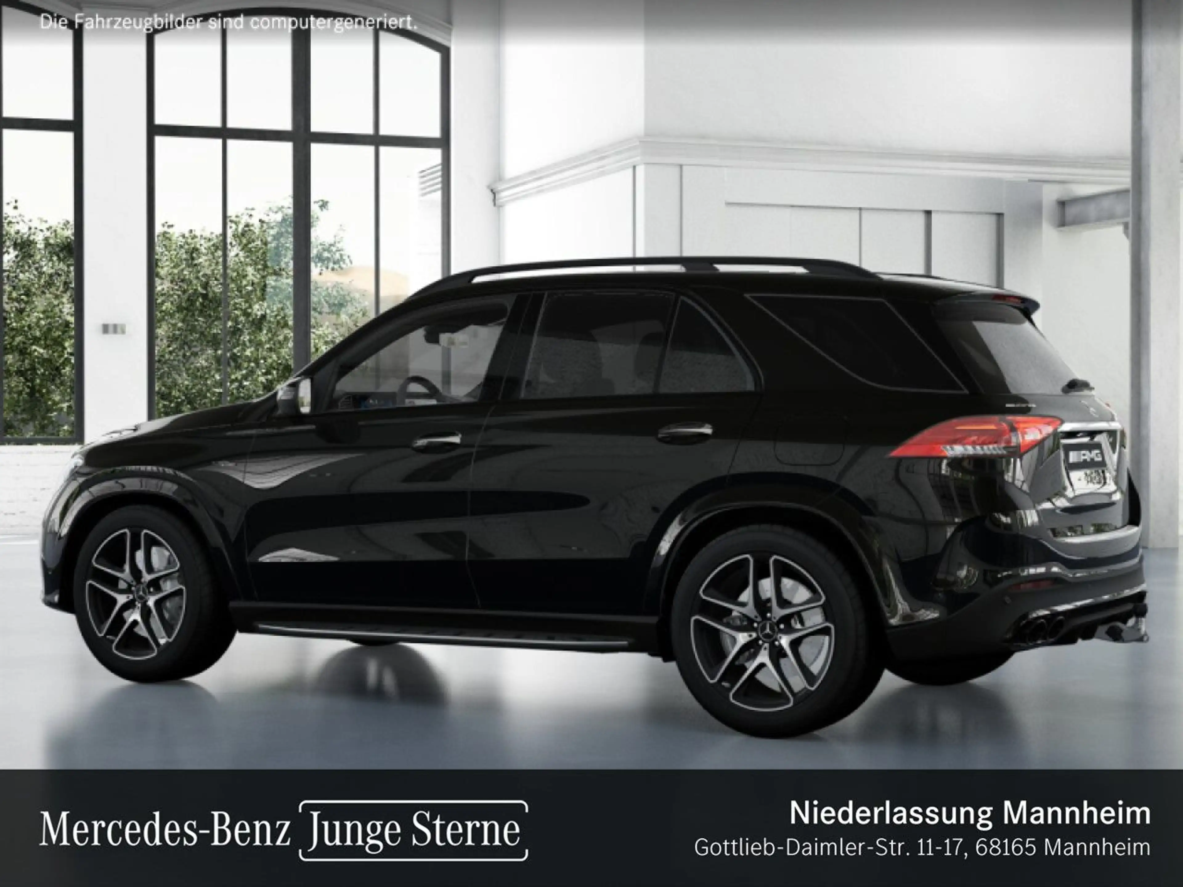 Mercedes-Benz GLE 53 AMG GLE 53 HYBRID 4M NIGHT+PANO+360+AHK+MULTIBEAM+21" — photo 15