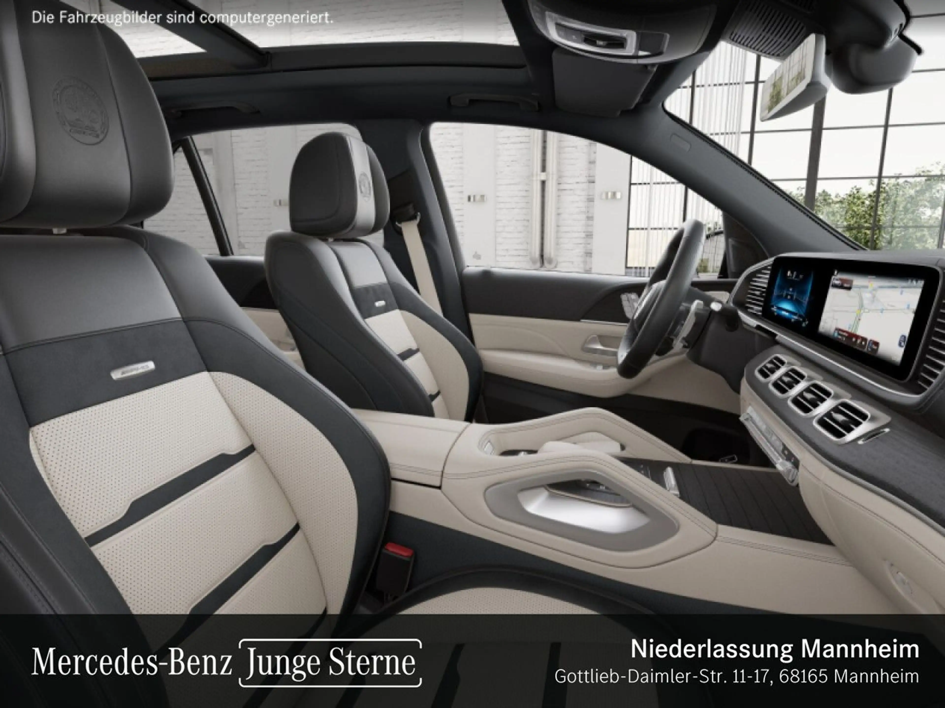 Mercedes-Benz GLE 53 AMG GLE 53 HYBRID 4M NIGHT+PANO+360+AHK+MULTIBEAM+21" — photo 12