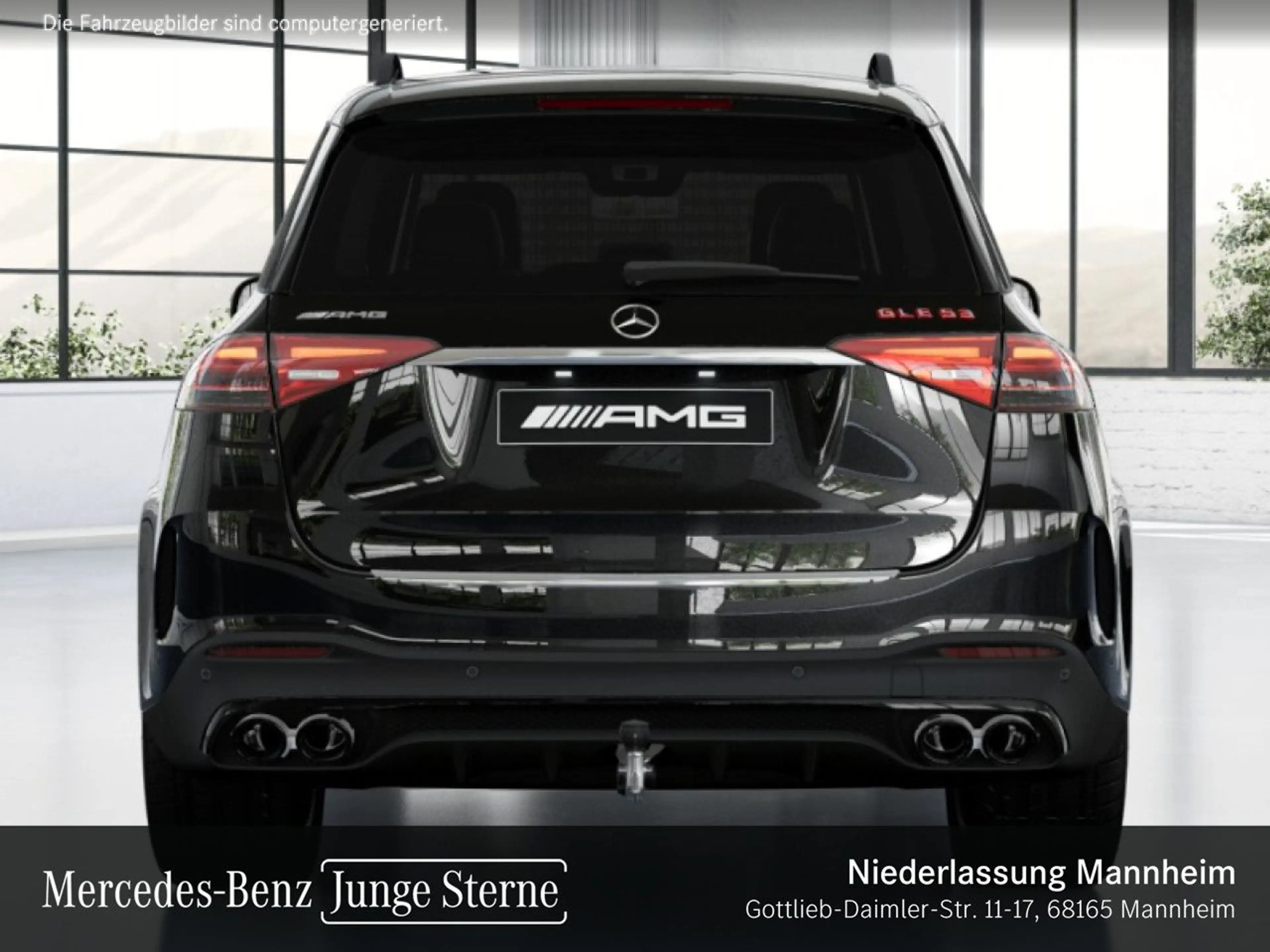 Mercedes-Benz GLE 53 AMG GLE 53 HYBRID 4M NIGHT+PANO+360+AHK+MULTIBEAM+21" — photo 9
