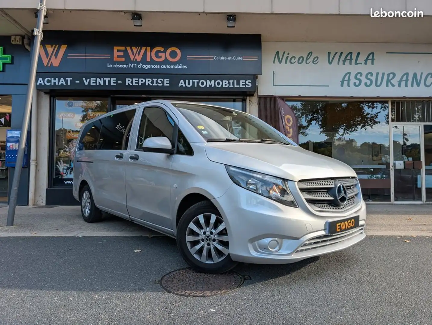 Mercedes-Benz Vito tourer iii (w447) 116 cdi blueefficiency long pro 7g-tronic plus 9 places Gris - 1