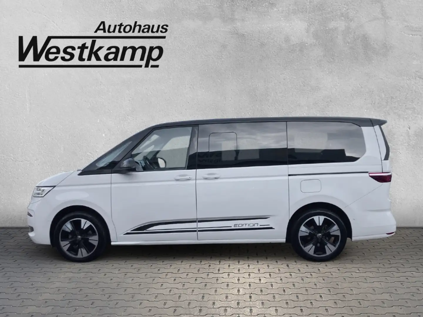 Volkswagen Transporter Edition lang 2.0 TDI DSG Anh.Kpl Panodach Kamera Biały - 2