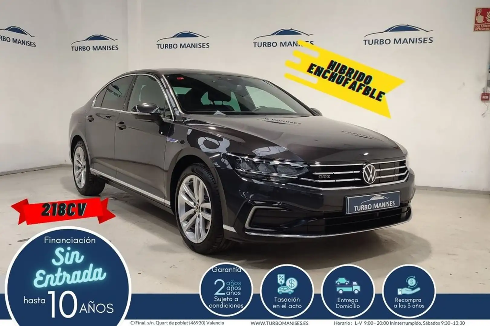 Volkswagen Passat GTE 1.4 TSI e-Power Gris - 1