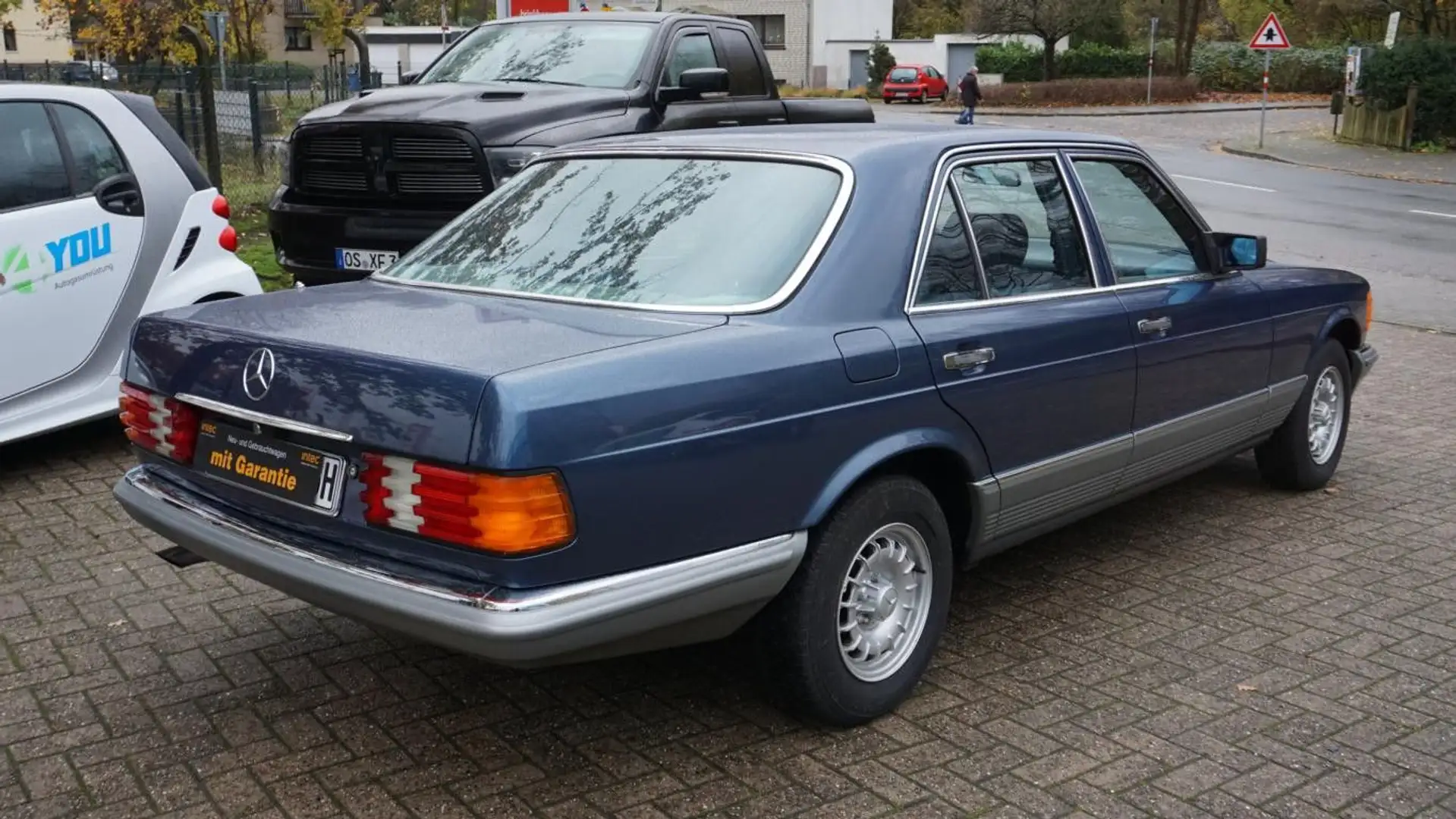 Mercedes-Benz S 280 280 SE H Kennzeichen W 126 plava - 2