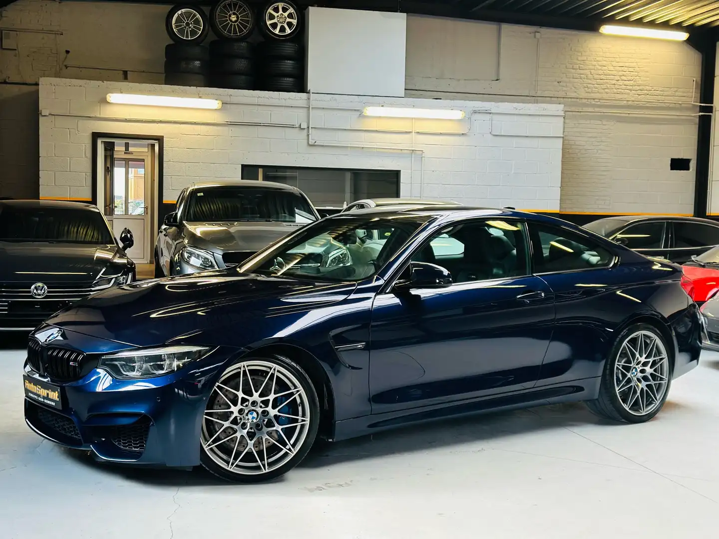 BMW M4 450 CH M4 COMPÉTITION CARBON HARMAN Bleu - 1