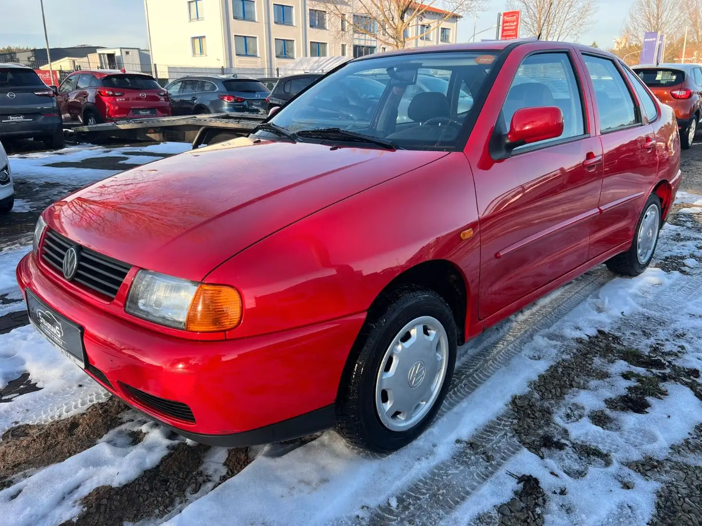 Volkswagen Polo 1.6 Classic Klima  Scheckheft Rot - 2