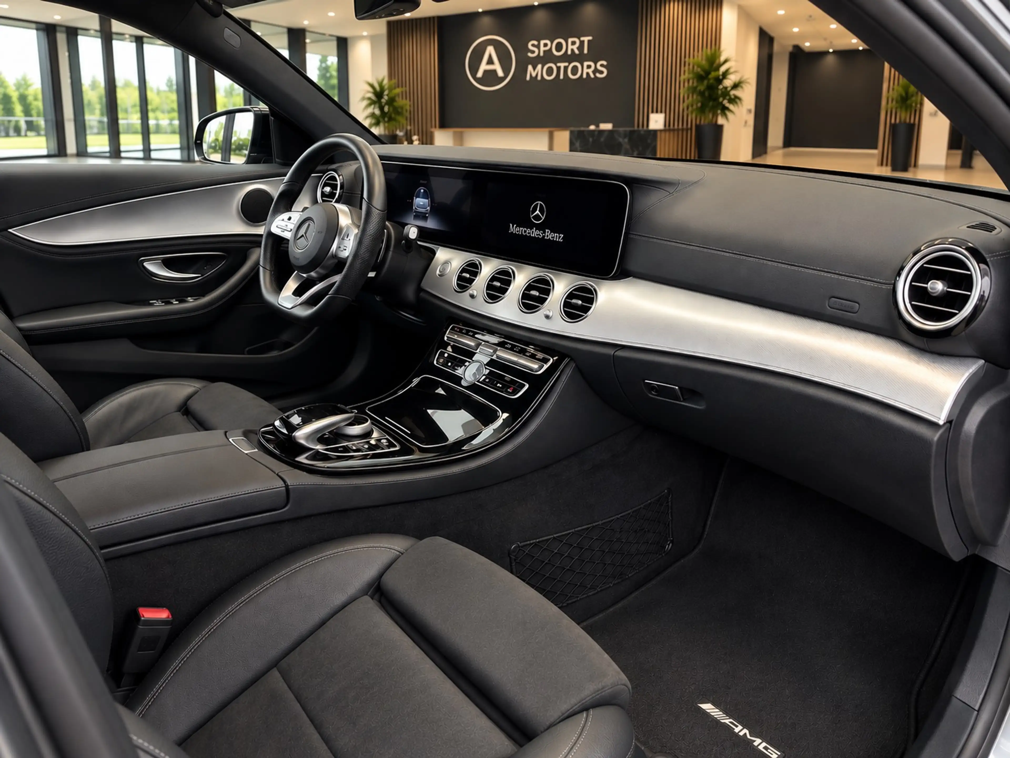 Mercedes-Benz E 200 E 200 d Pack Amg 1er propriétaire | NEUVE| 42.000KM Historique Complet ! — photo 9