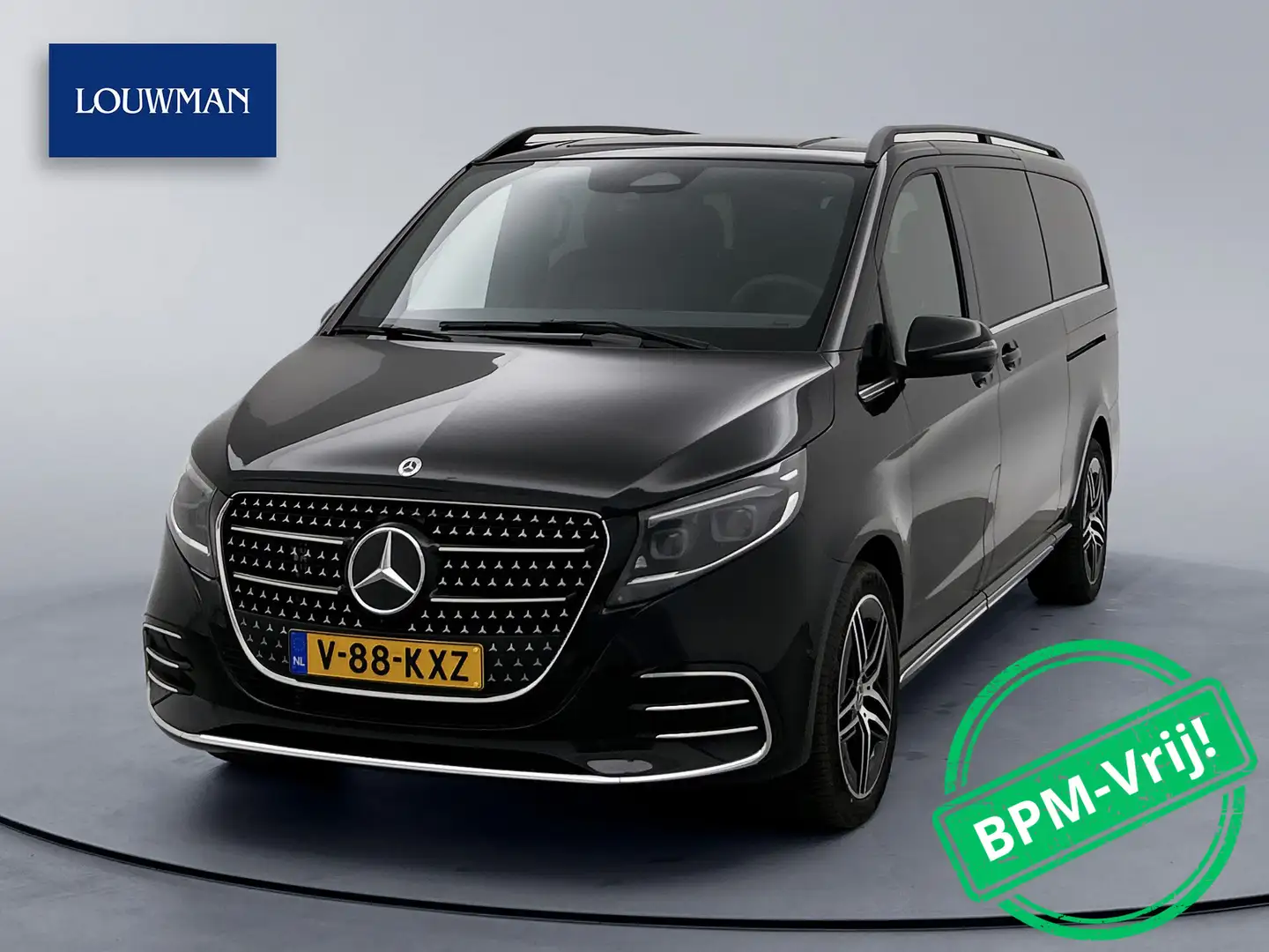 Mercedes-Benz V 300 300d 4-MATIC Extra Lang AMG Avantgarde BPM-Vrij Du Zwart - 1
