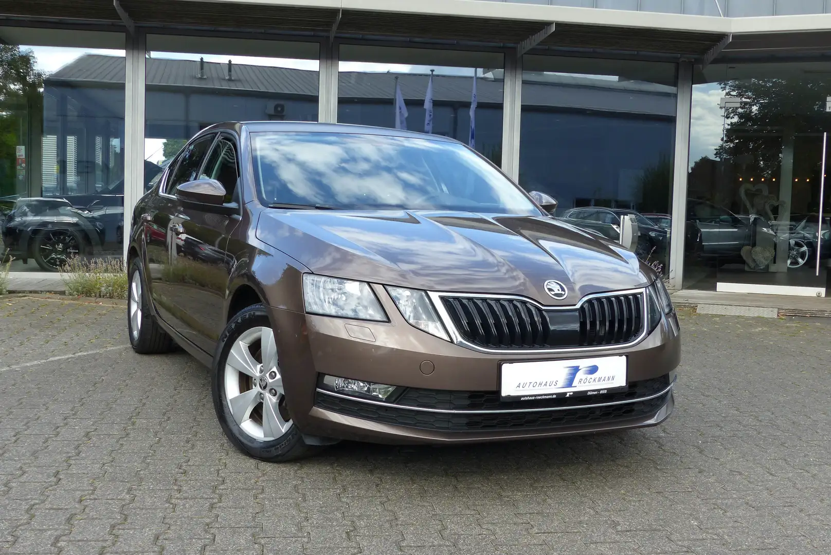Skoda Octavia Lim. Aut. TSI AHK Navi App PDC Braun - 1