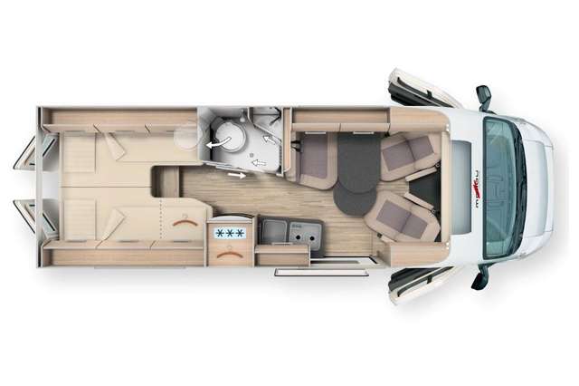 Malibu Van 640LE comfort GT*skyview*charming*Solar