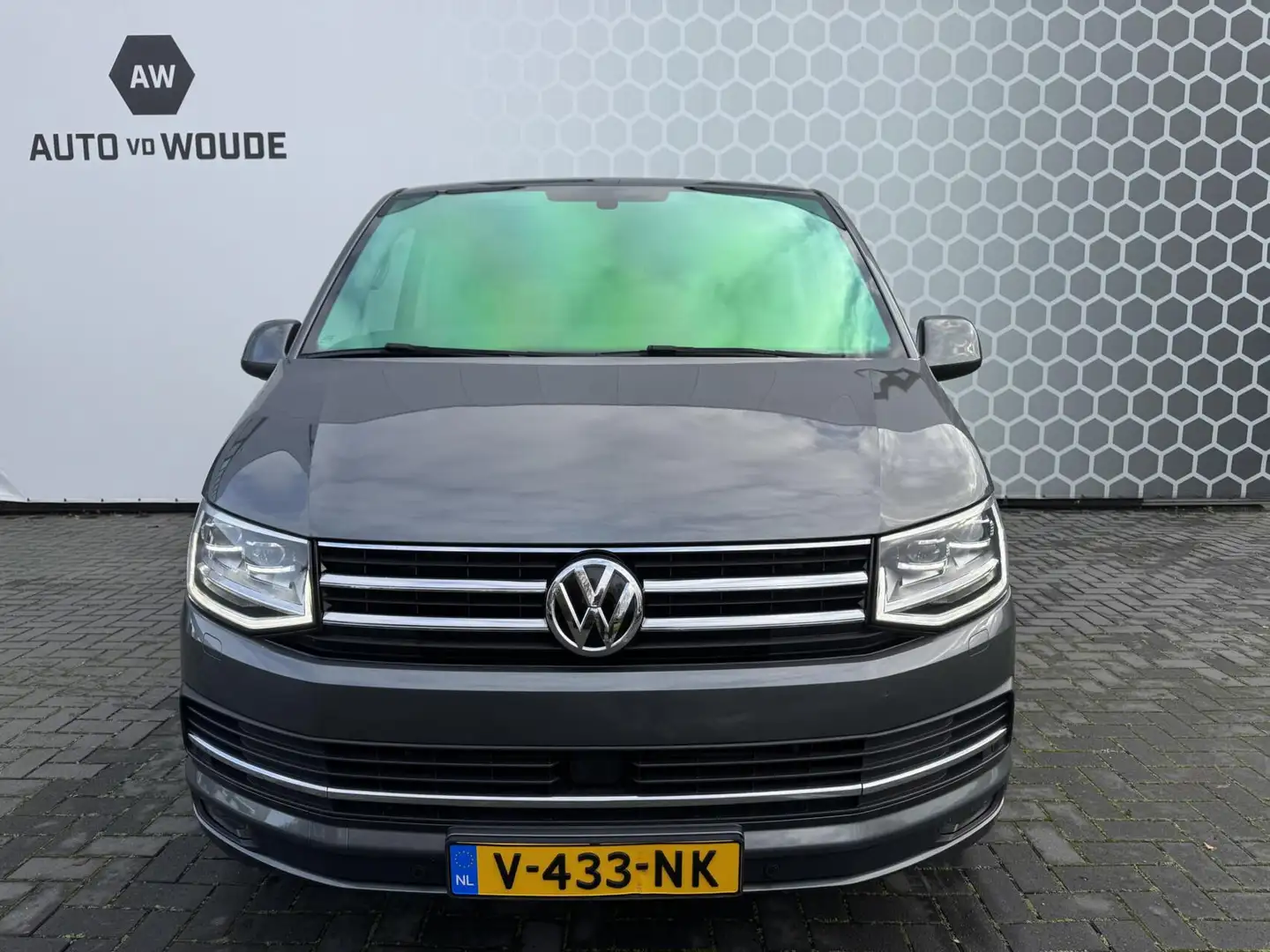 Volkswagen T6 Transporter 2.0 TDI L2H1 DC Highline LED Schuifdeur links Gris - 2