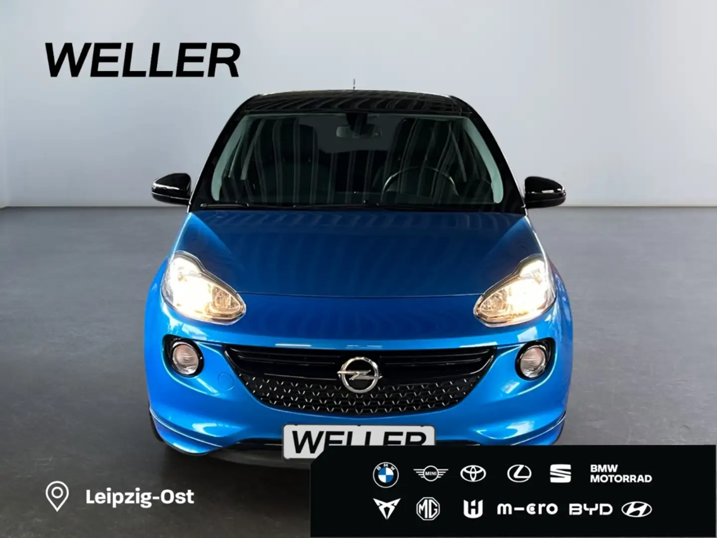 Opel Adam 1.4 Black Jack *Sport Design*SHZ*PDC*CarPlay* Blau - 2
