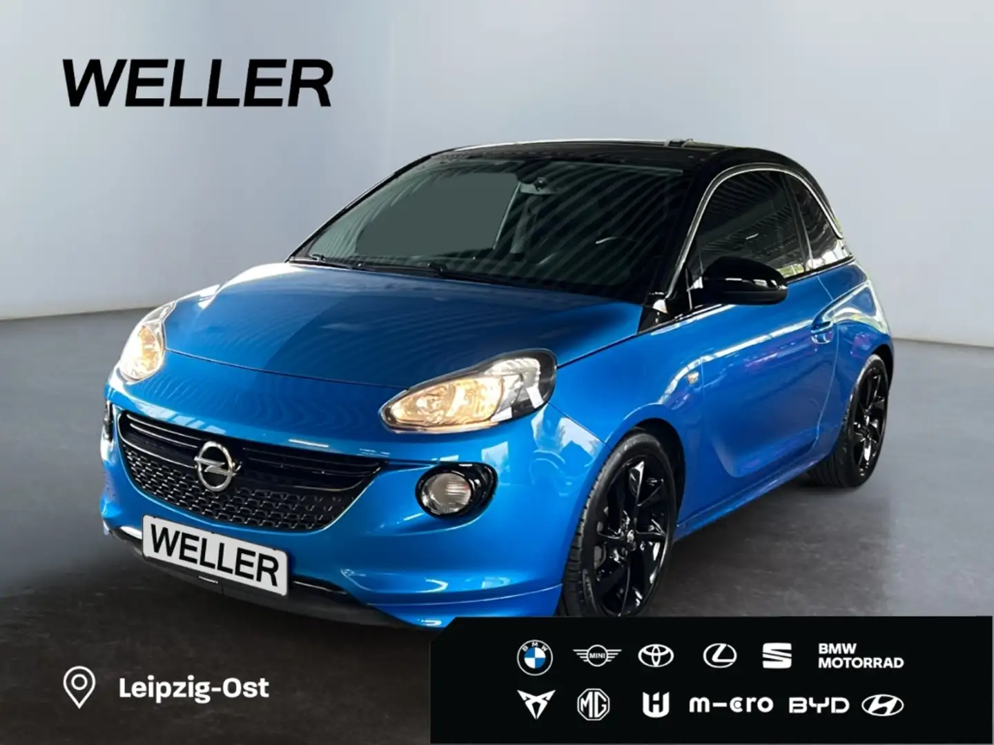 Opel Adam 1.4 Black Jack *Sport Design*SHZ*PDC*CarPlay* Blau - 1