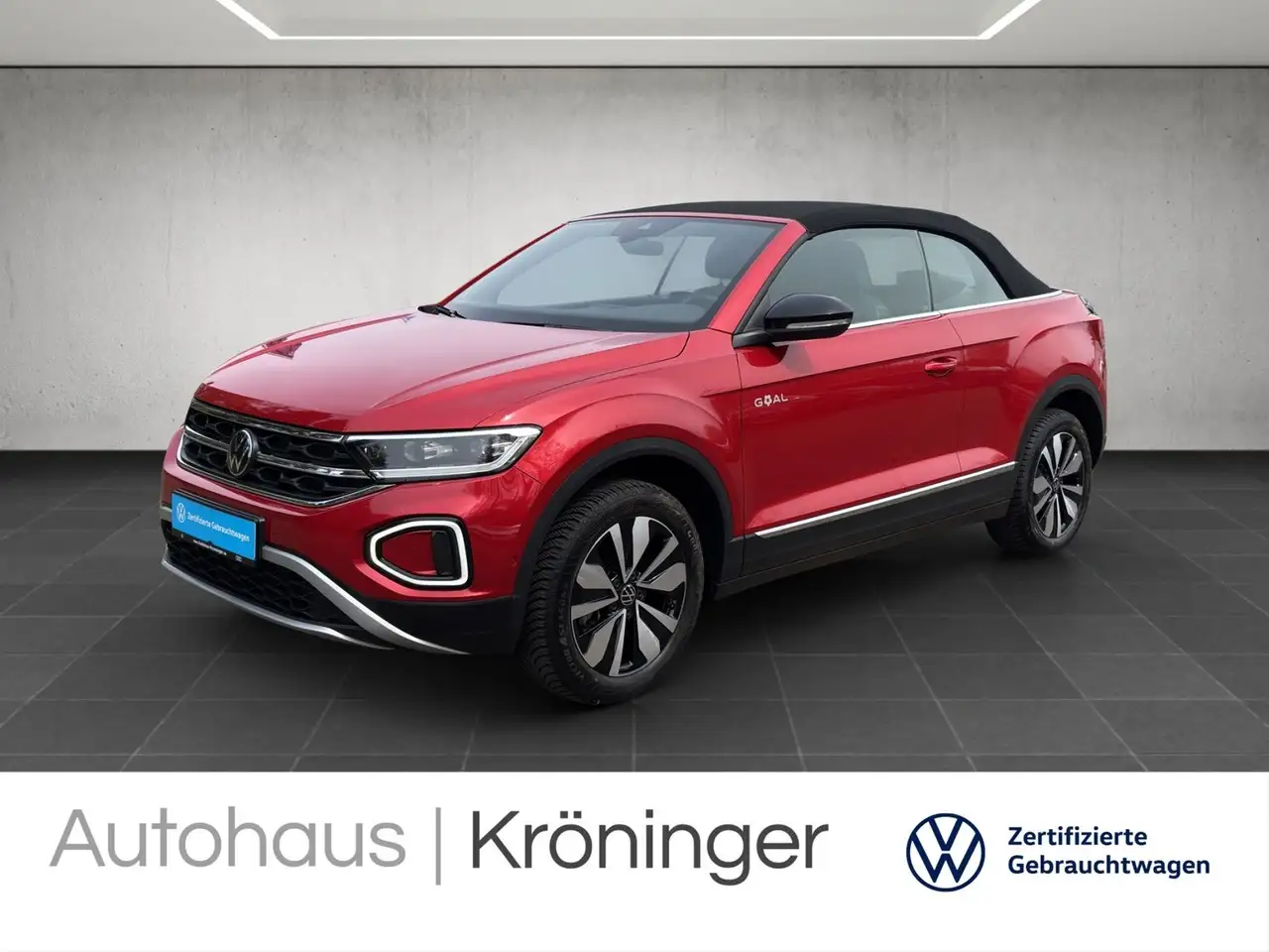 Volkswagen T-Roc Cabriolet 1.0 TSI Goal Kamera Navi LED
