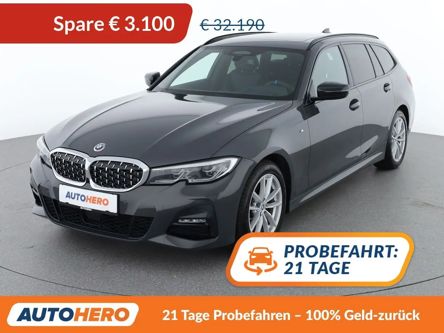 BMW 320 320d Mild-Hybrid xDrive M Sport Grau - 1