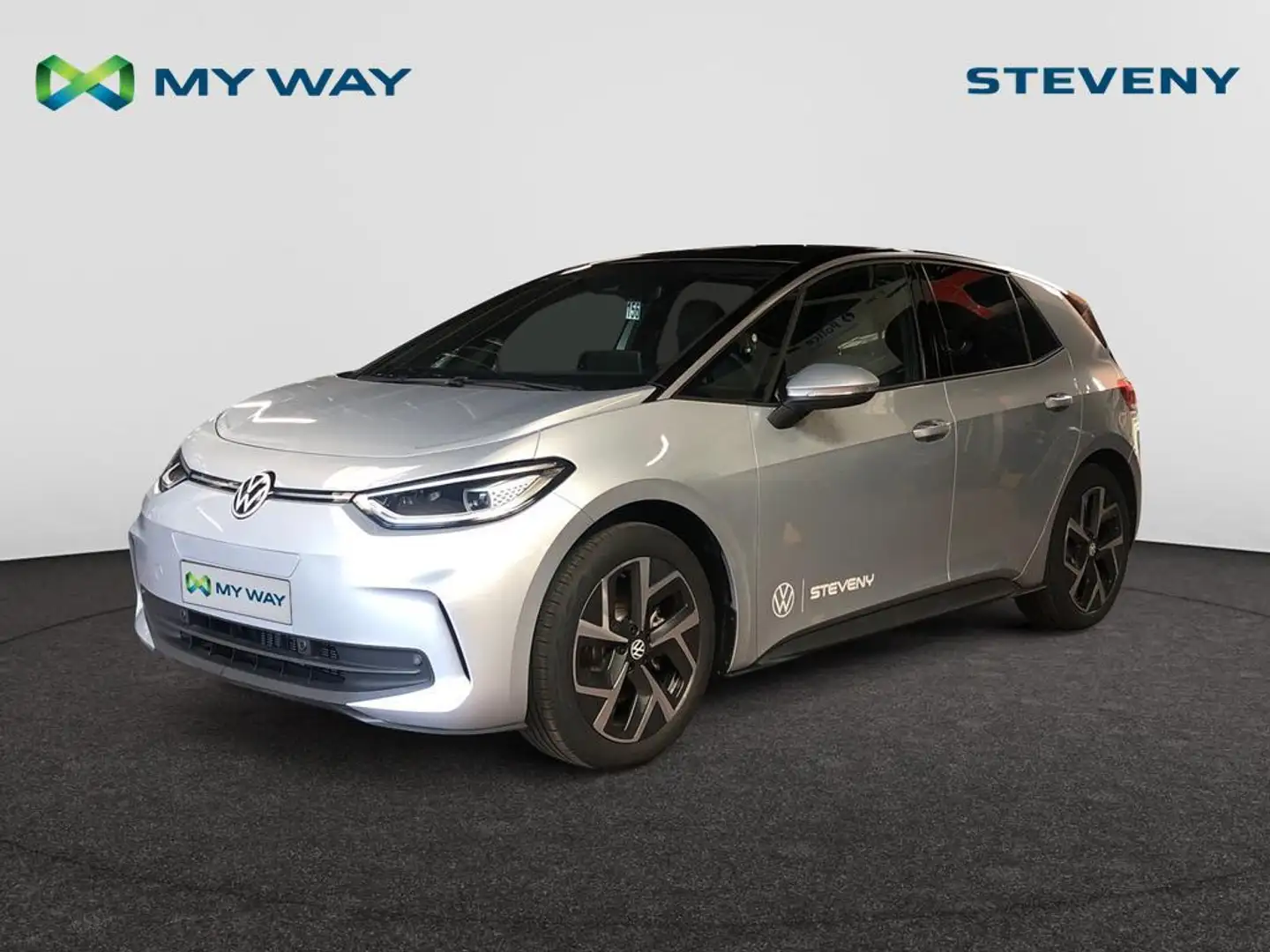 Volkswagen ID.3 Pro Performance 58 kWh 150 kW (204 ch) 1 vitesses Gris - 1
