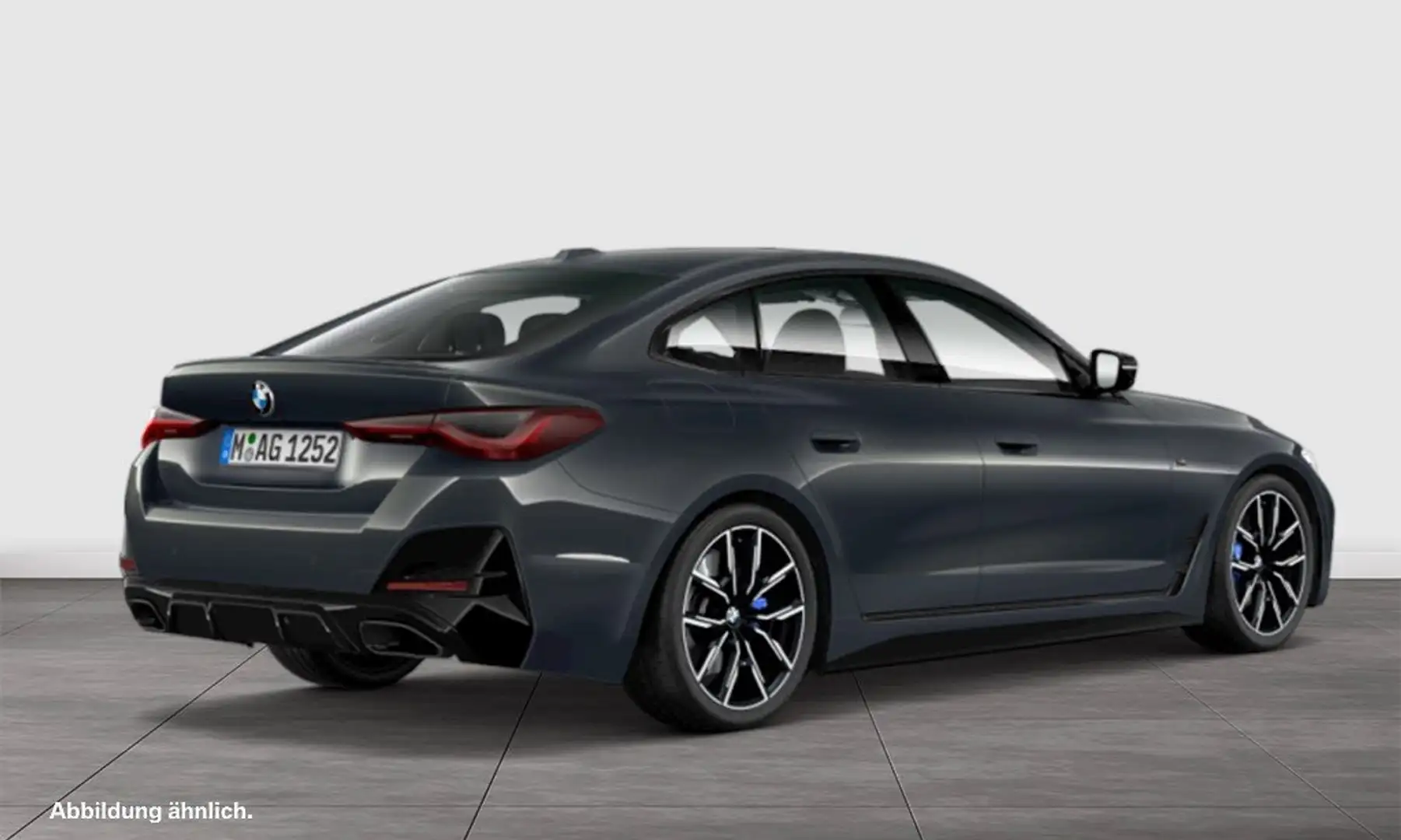 BMW 440 M440i xDrive M-Sport Aut Nav HuD Laser h&k Glasd Grau - 2