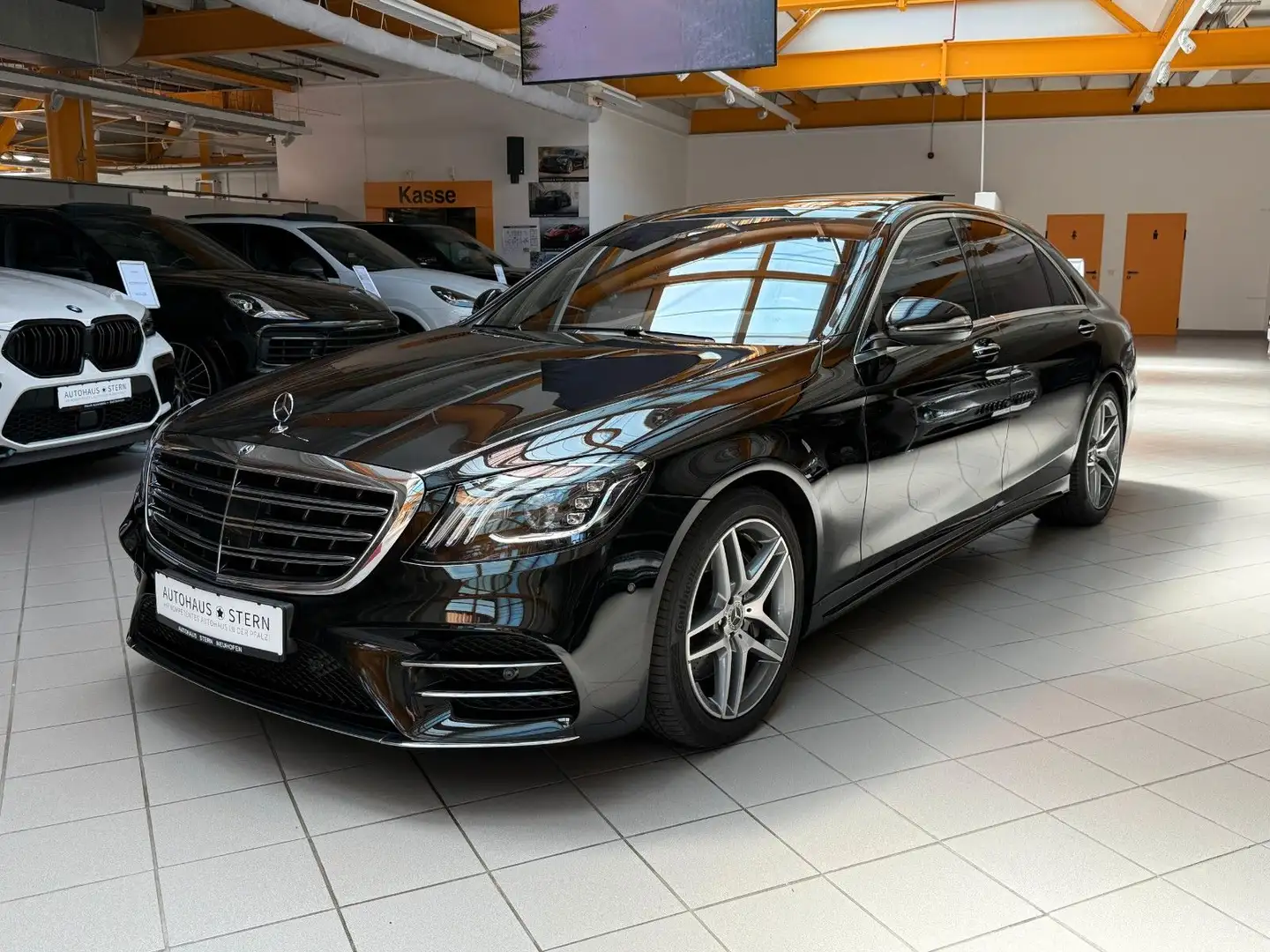 Mercedes-Benz S 400 d 4Matic Lang|AMG|Pano|Burmester|Standheiz Чёрный - 2