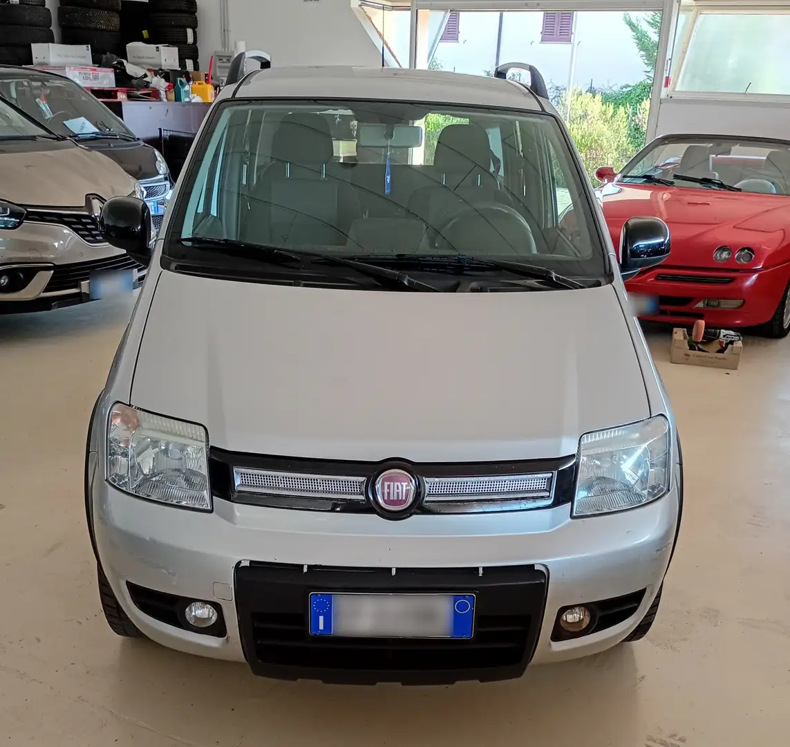 Fiat Panda 1.2 Climbing 4x4 Gris - 2