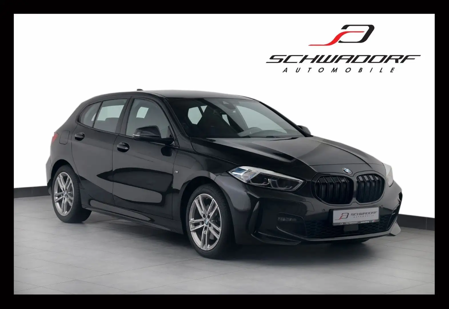 BMW 118 d Aut. M Sport Shadow M-Sitze LiveCoPro 1Hand Noir - 1