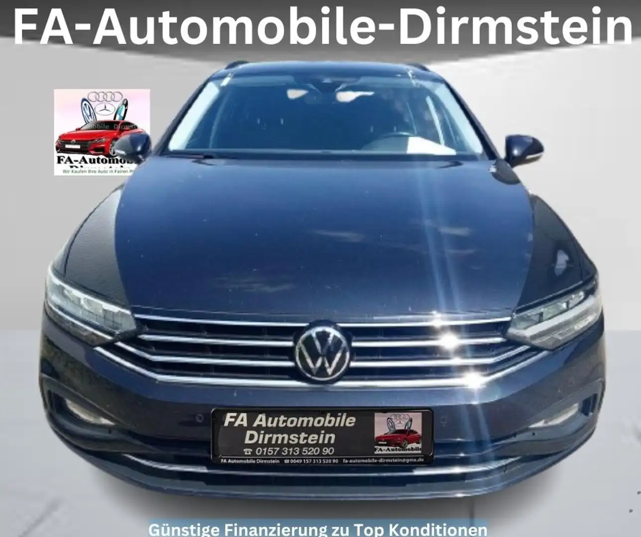 Volkswagen Passat Variant Passat 2.0 TDI/LED/NAVI/KAM/VIRTUELL /AHK/DAB/AC Schwarz - 1
