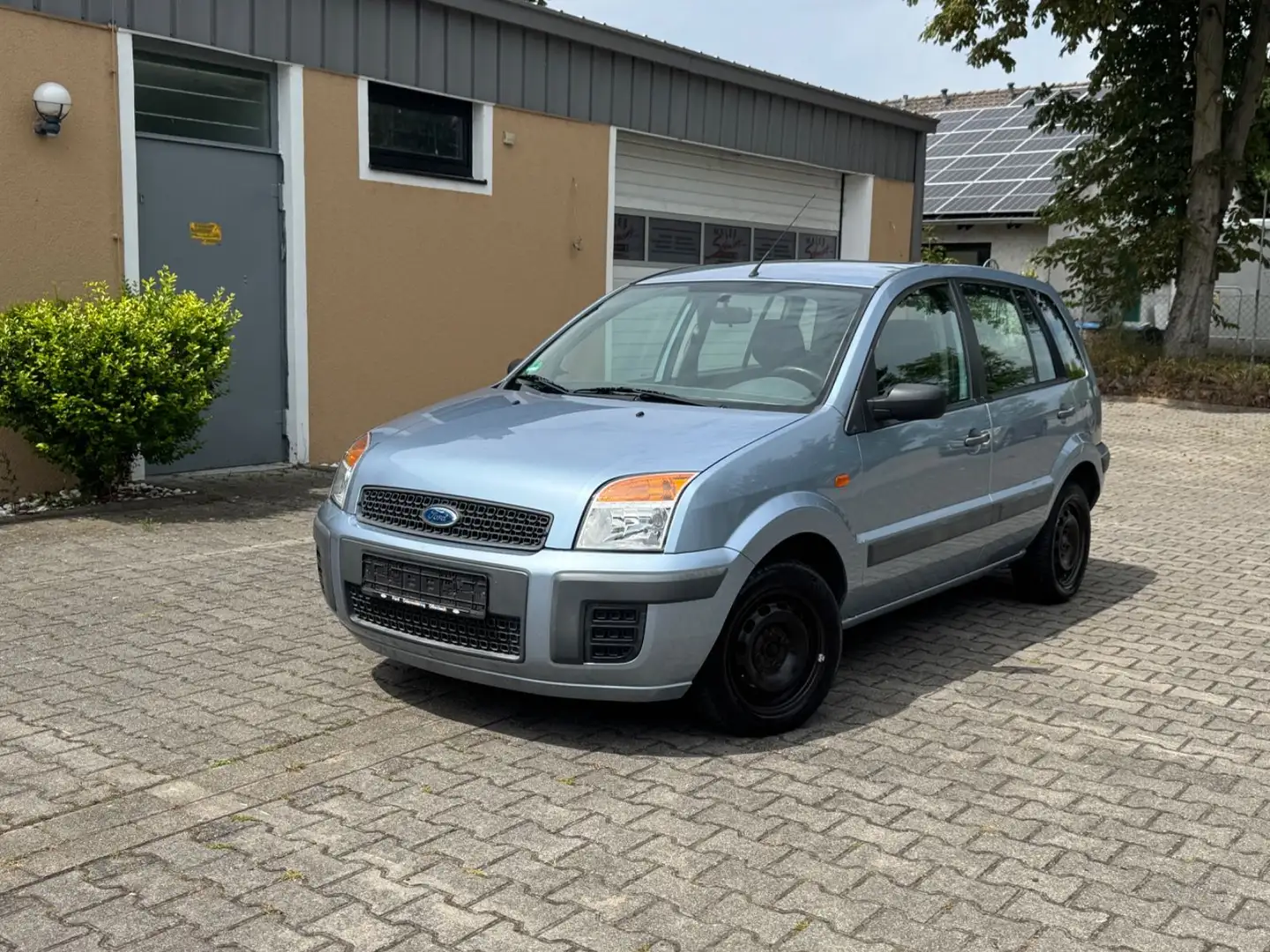 Ford Fusion Fun X 1.6 TDCI Klima 1-Hand 75.TKM Blau - 1