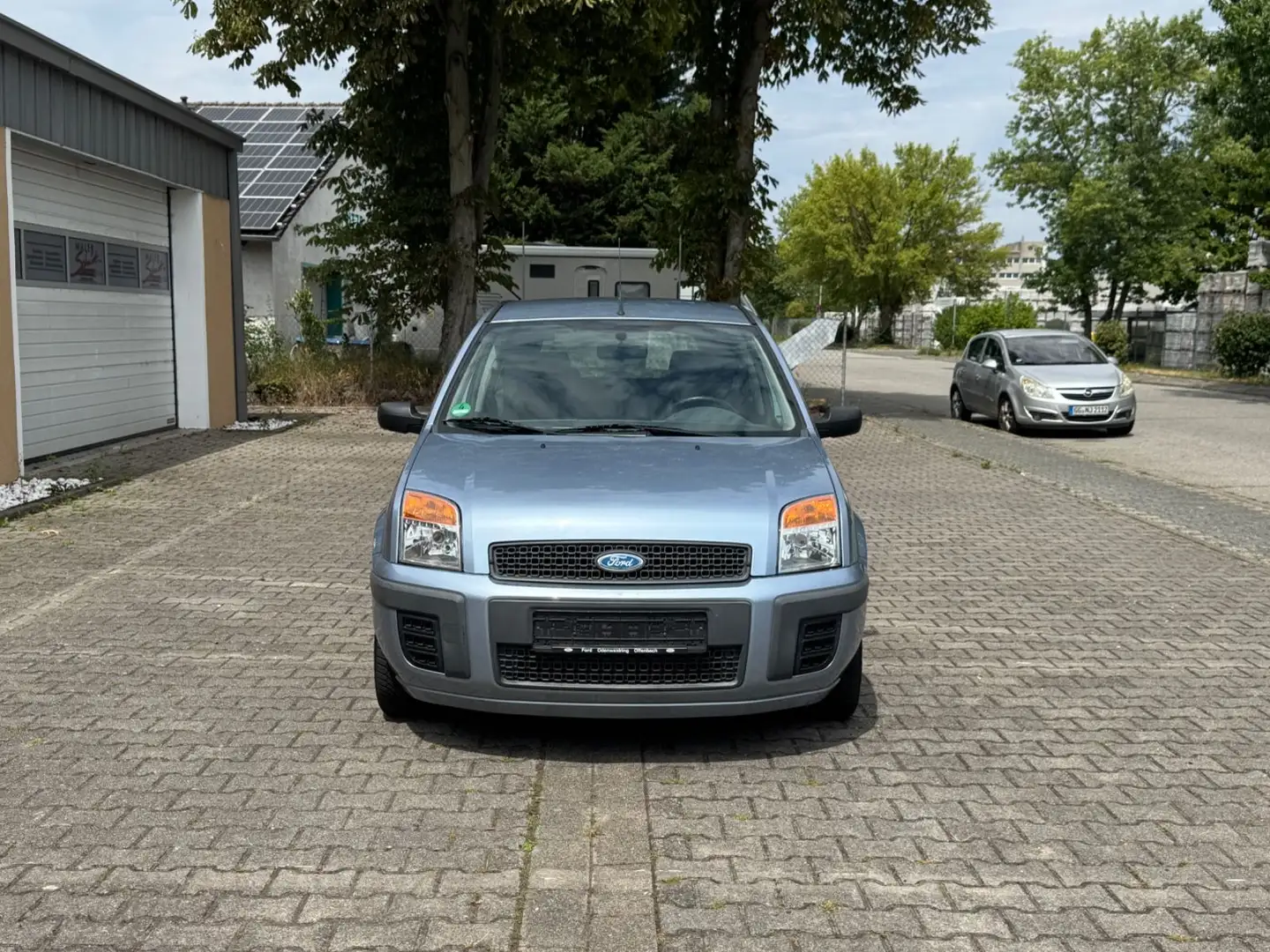 Ford Fusion Fun X 1.6 TDCI Klima 1-Hand 75.TKM Blau - 2