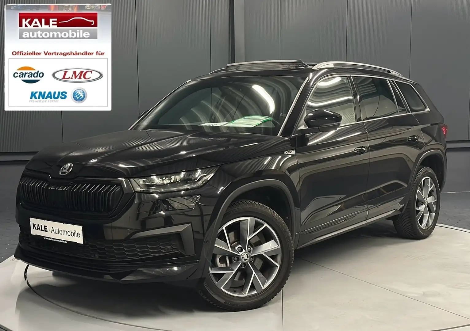 Skoda Kodiaq Sportline 4x4 *KAMERA*PANORAMA*COLUMBUS*Traveller* Černá - 1