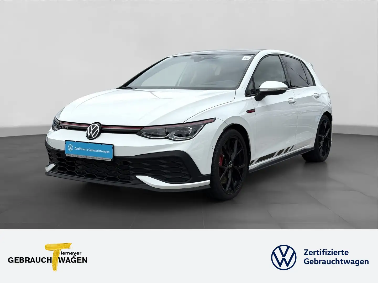 Volkswagen Golf GTI CLUBSPORT LM19 PANO MATRIX DCC HEAD-UP Blanc - 1