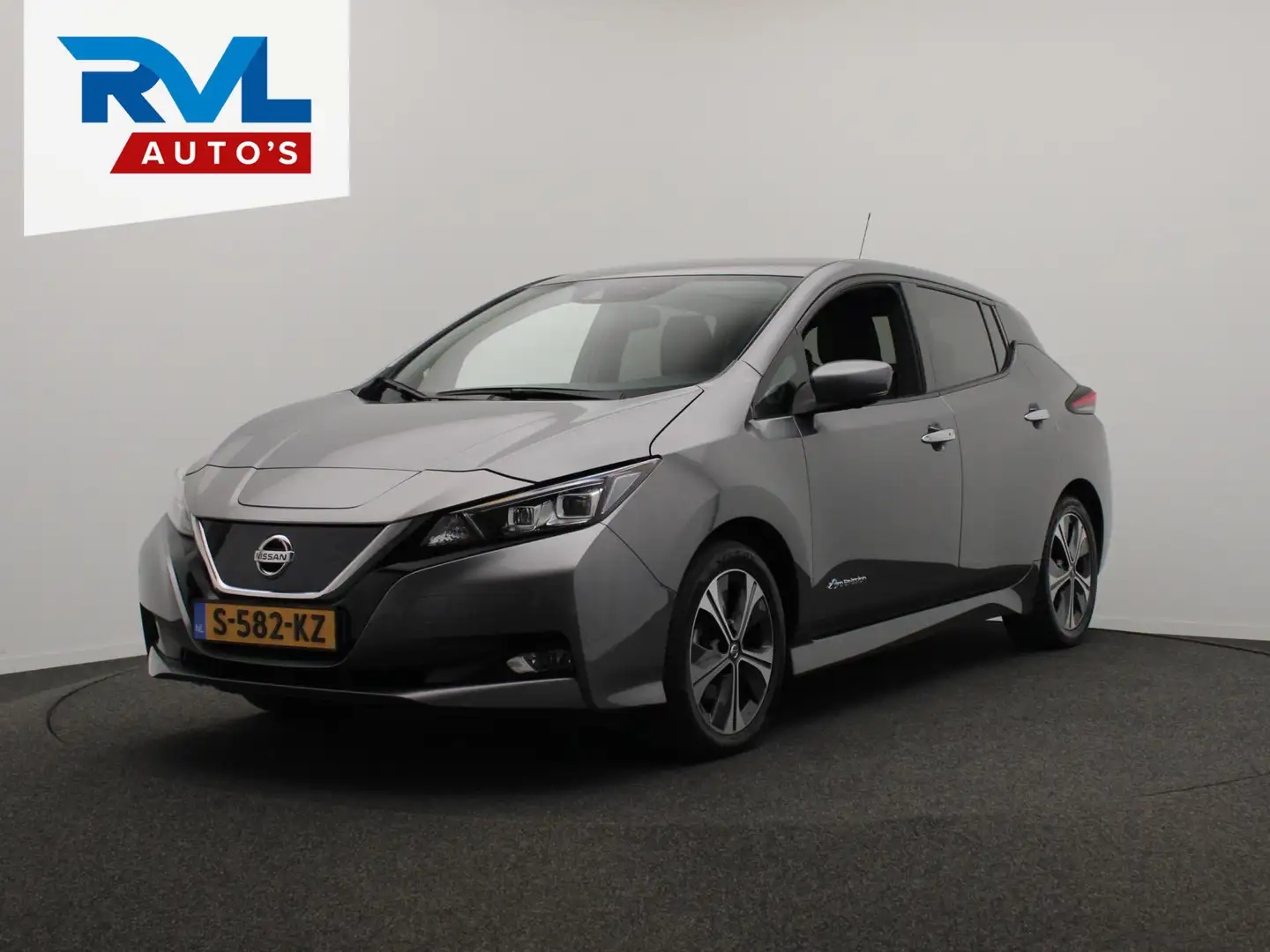 Nissan Leaf Tekna 40 kWh Bose Leder Rondomzicht/camera Stoelve Marrone - 1
