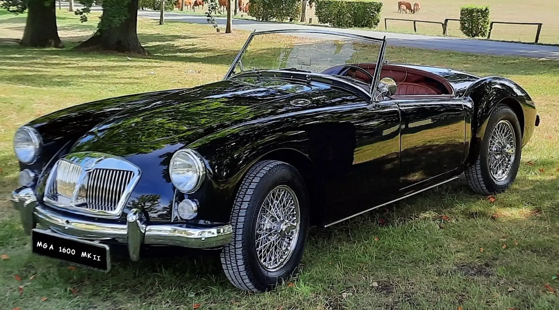 MG MGA MG  -  MGA  1600  MK  II  Roadster Noir - 1