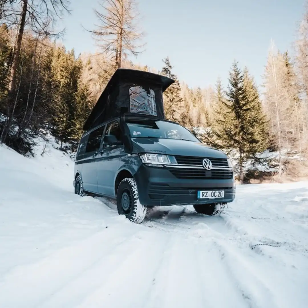 Volkswagen T6.1 Camper Van Aufstelldach Neuwagen Grau - 1