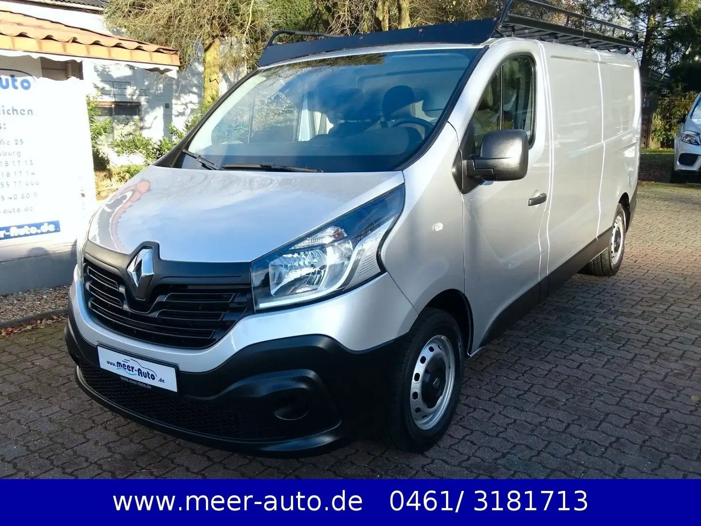 Renault Trafic KA L2H1 2,9t AHK/Dachgarten+Leiter/GJR Grau - 1