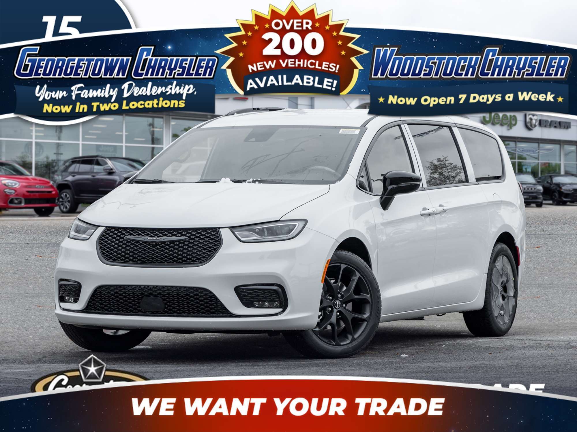 2026 Chrysler Pacifica SELECT | SPORT APPEARANCE PACKAGE | HEATED SEATS