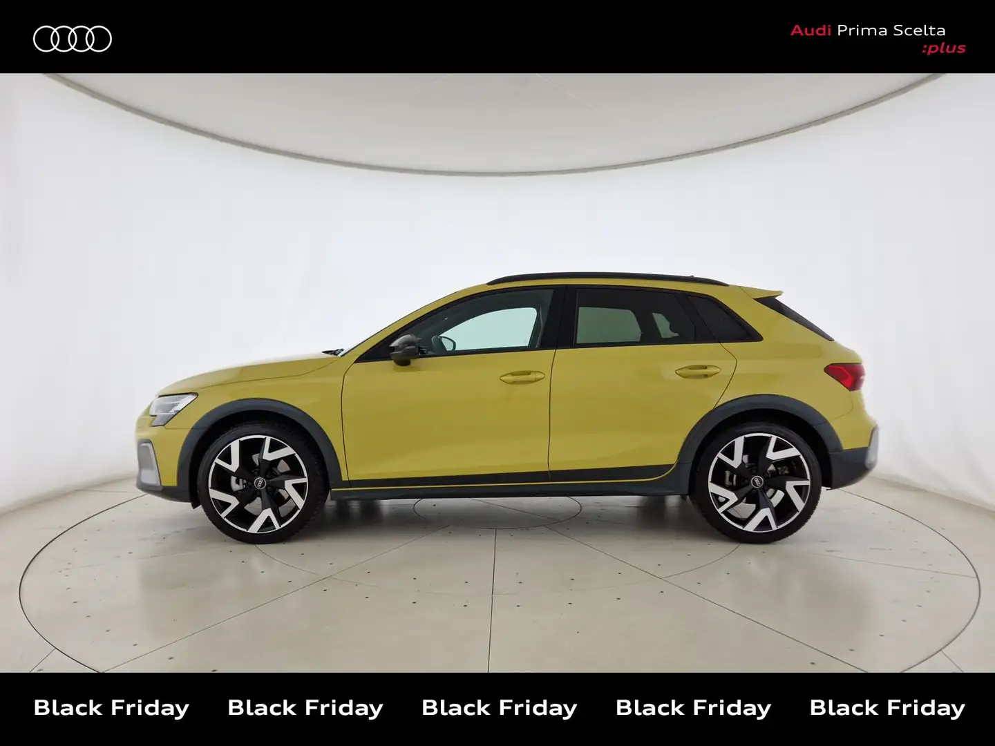 Audi A3 allstreet 1.5 tfsi mhev identity contrast 150cv s- Giallo - 2