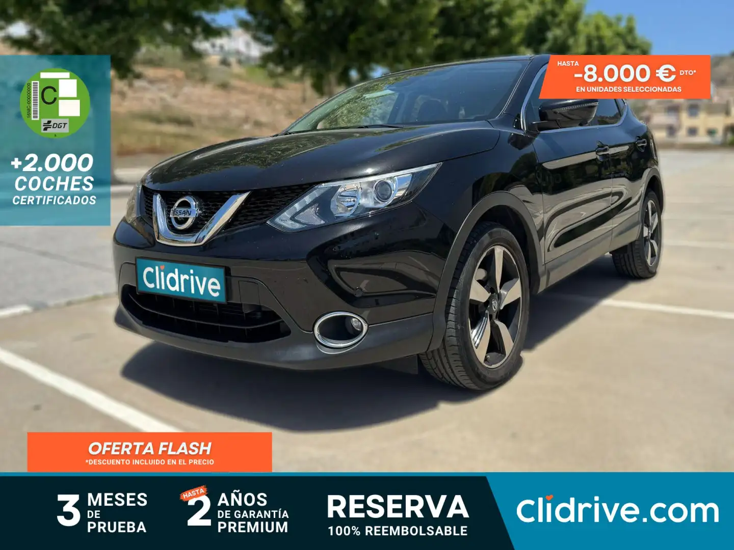 Nissan Qashqai 1.2 DIG-T Acenta 4x2 XTronic Schwarz - 1