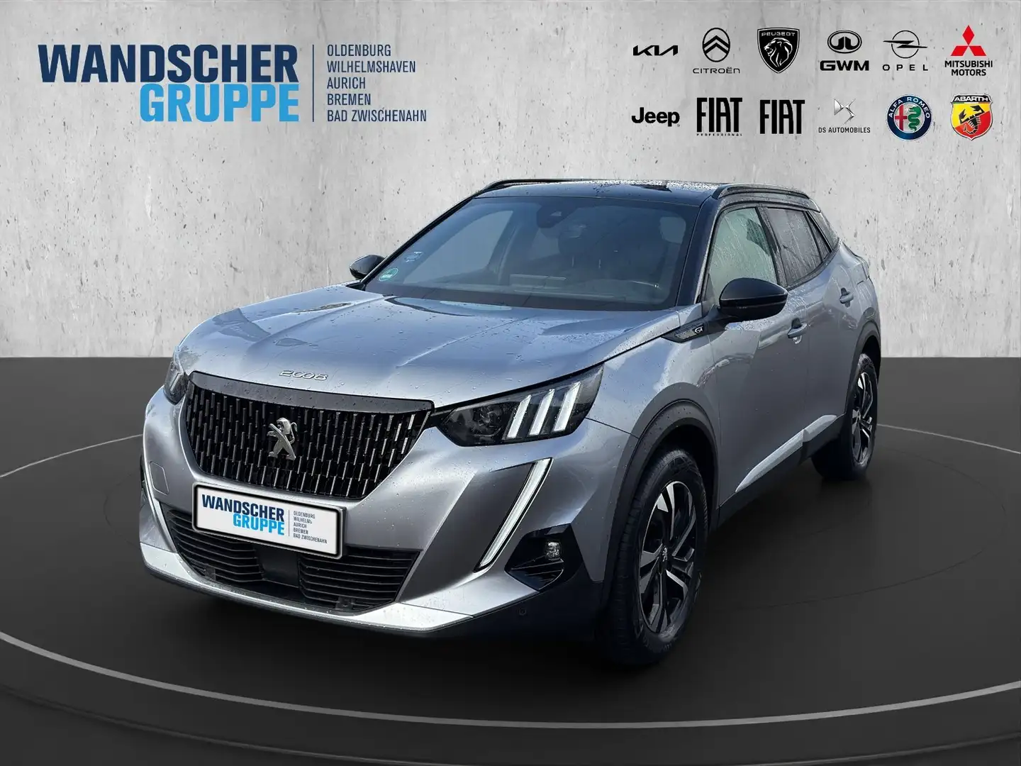 Peugeot 2008 1.2 PureTech 130 GT Kam.+LM+LED+Navi Gris - 1